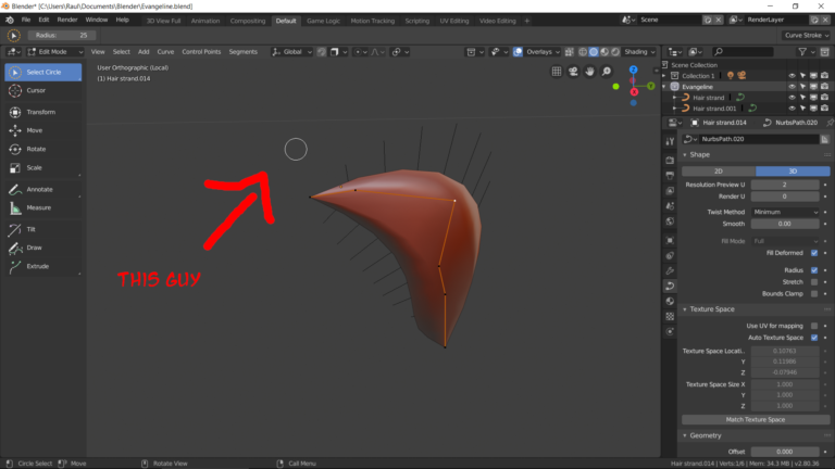 Why did my cursor change to a circle?