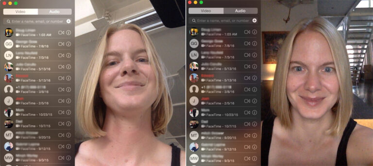 Why do I look so weird on FaceTime?