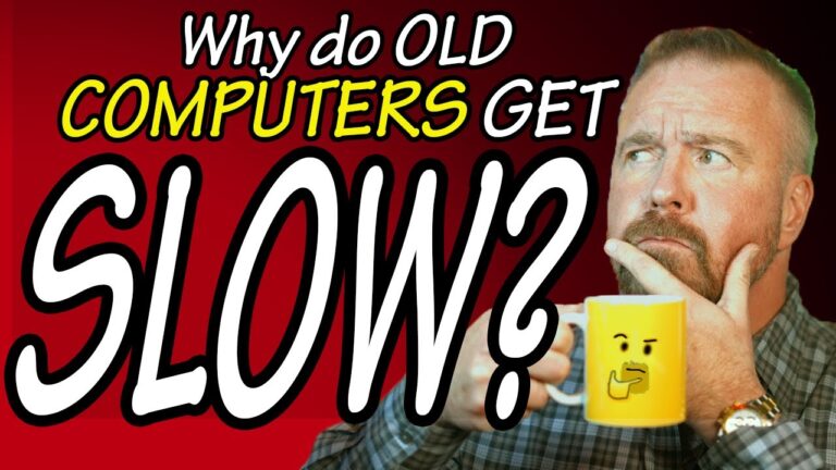 Hvorfor bliver gammel pc langsommere?