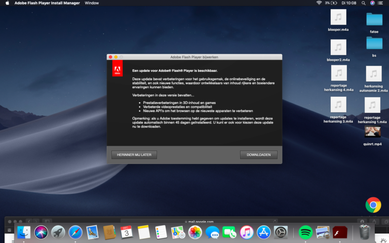 Why does Adobe Flash keep popping up?