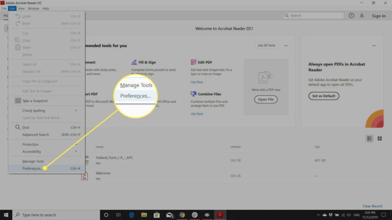 Why does browser open Adobe?