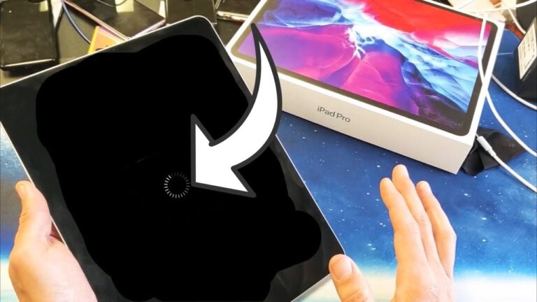 Varför fortsätter min iPad att visa laddningsskärmen?