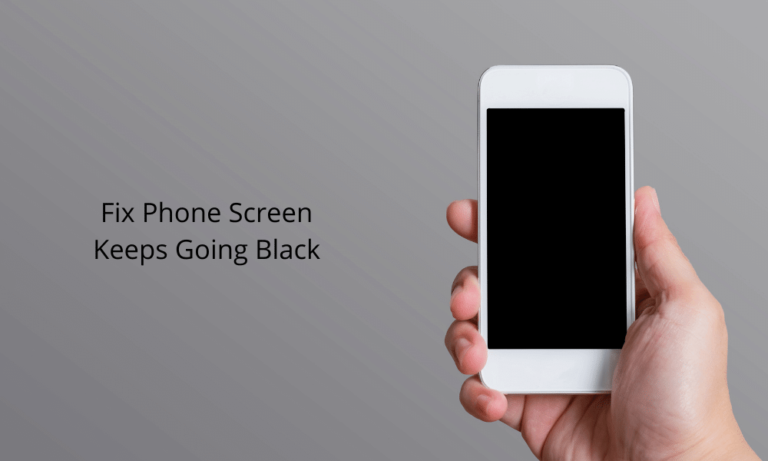 Why does my iPhone keep going black for a few seconds?