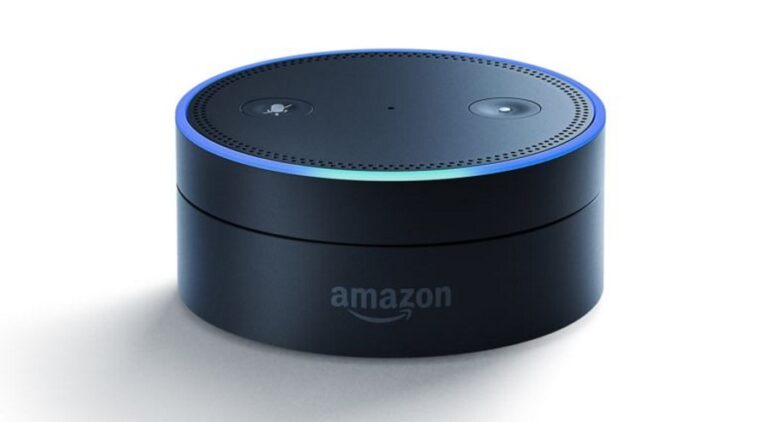 Why is Alexa flashing blue and not responding?