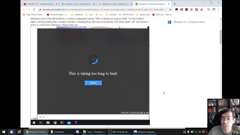 Why is my computer taking a long time to load videos?