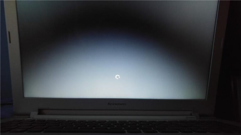 Why is my laptop just spinning?