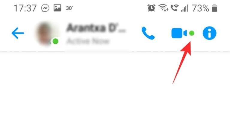 Why is the green dot on messenger?