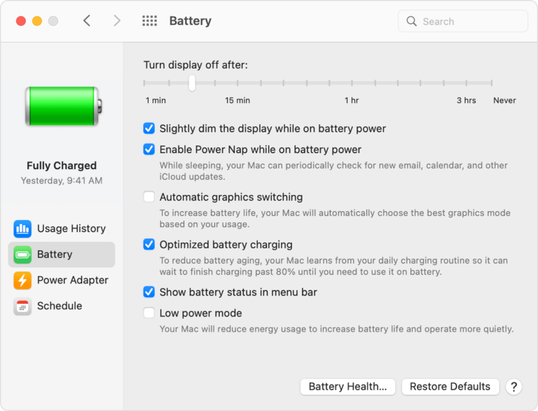 Why MacBook air battery dies fast?