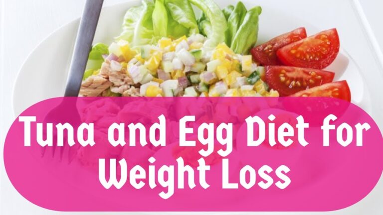 Will I lose weight eating tuna and eggs?