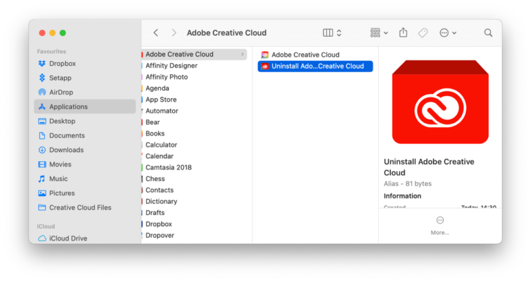 Will uninstalling Photoshop delete everything?