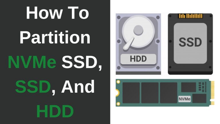 Can I make 2 partitions on SSD?