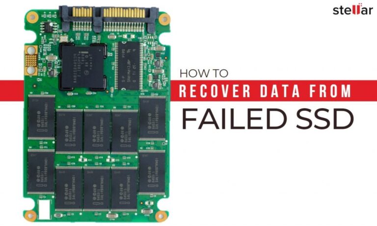 Can you recover a failed SSD?