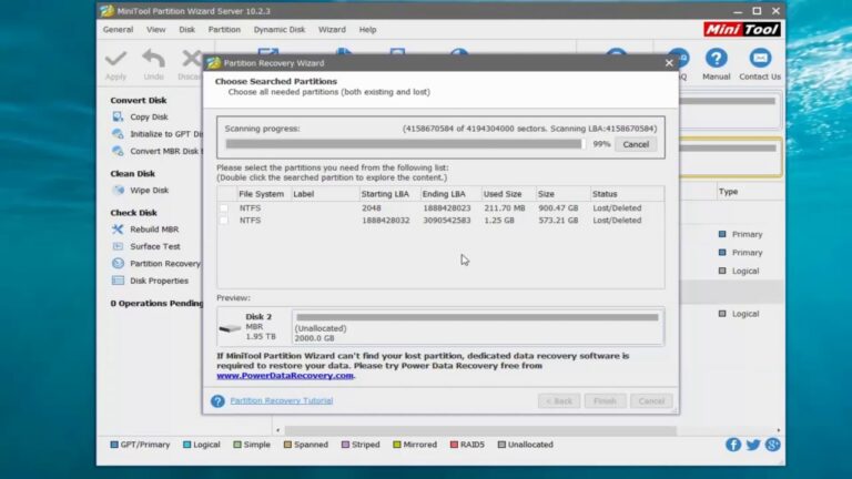 Can you recover files from unallocated hard drive?