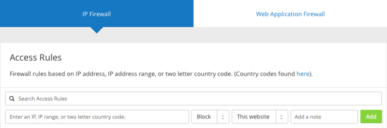 Does Cloudflare block IP addresses?