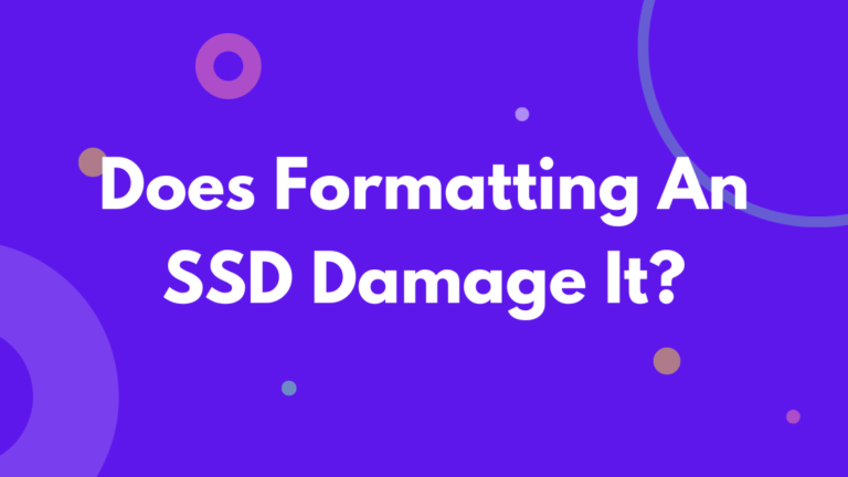 A formatação de um SSD o danifica?