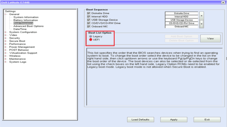 Does legacy BIOS affect performance?