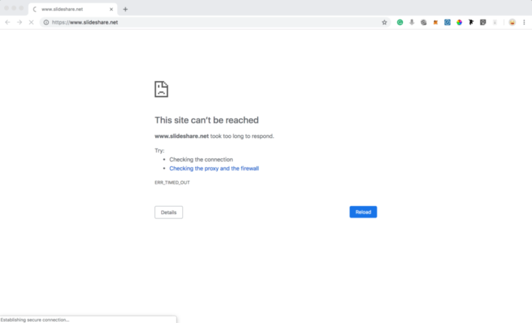 How can I tell if I am blocked on Google Chrome?