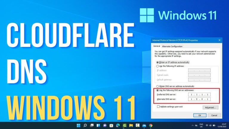 Como desabilito o Cloudflare no Windows 11?