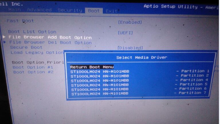 How do I enable boot manager in BIOS?