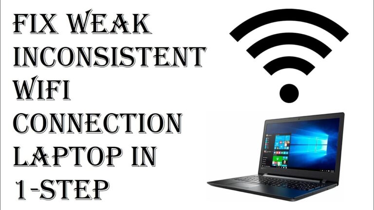 How do I fix my laptop internet connection?