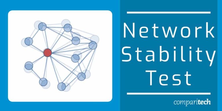 How do I monitor network stability?