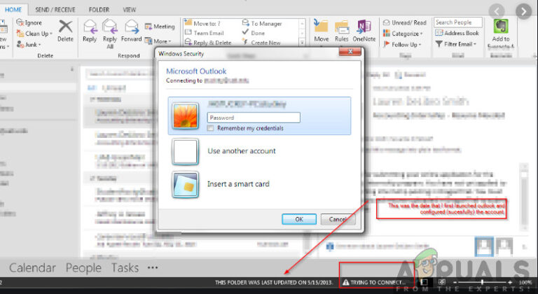 How do I reconnect my email to the server?