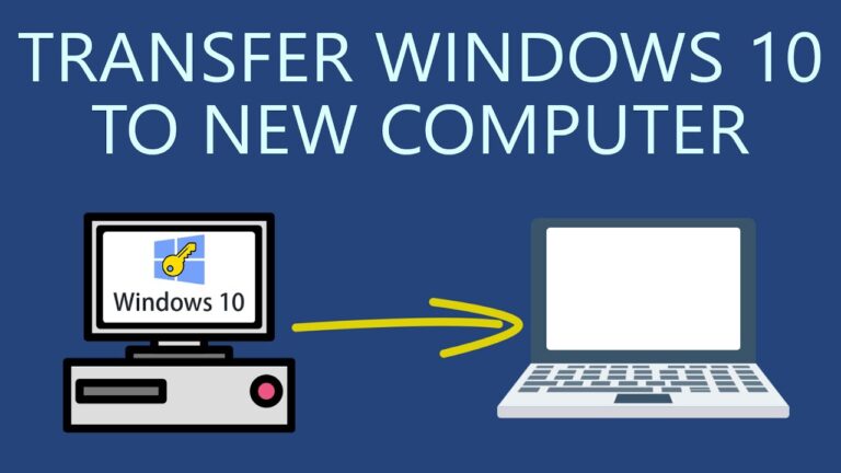 Como transfiro o Windows para um novo computador?