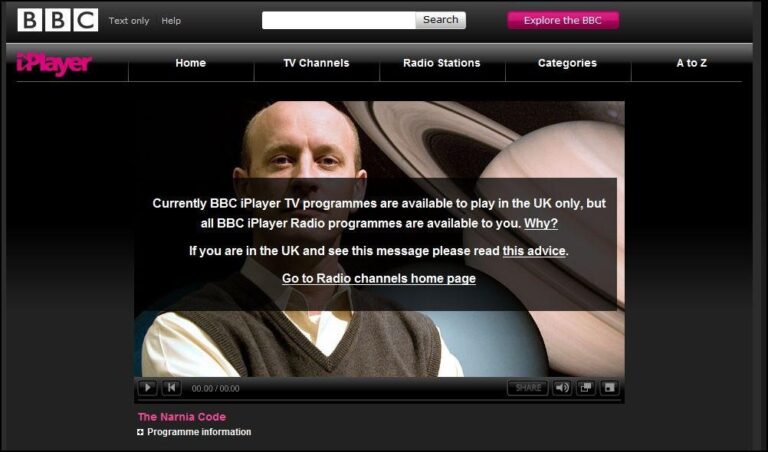 How do you access a website that is not available in your country?