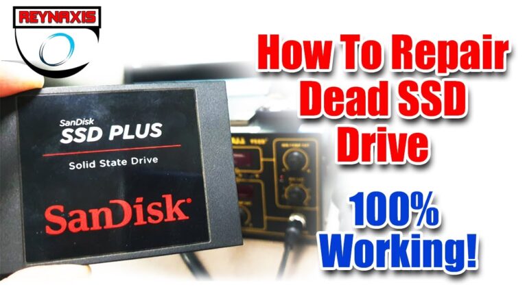 How do you diagnose a dead SSD?