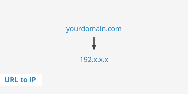 Is a URL an IP address?