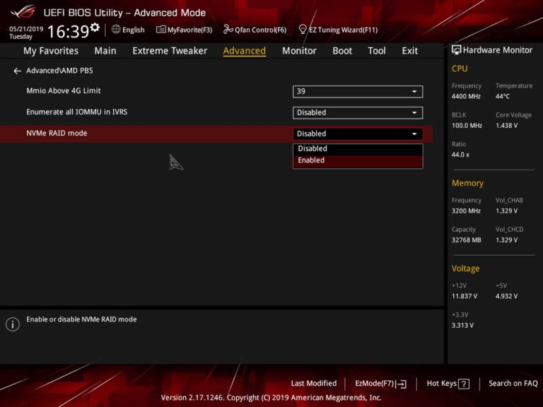 Should I enable NVMe RAID mode?