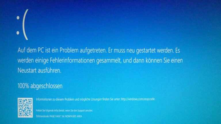 Kann man tun wenn Windows nicht mehr startet?