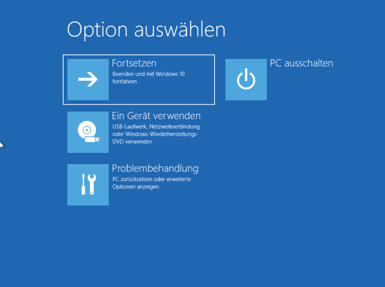 Was tun wenn automatische Reparatur nicht funktioniert?