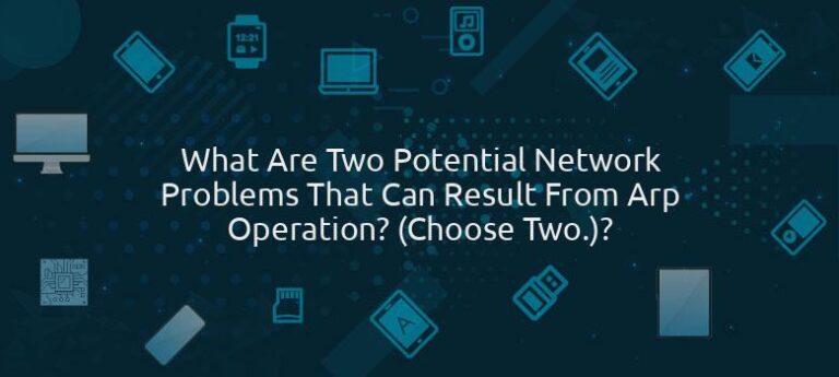 What are the potential network problems that can result from ARP operation?