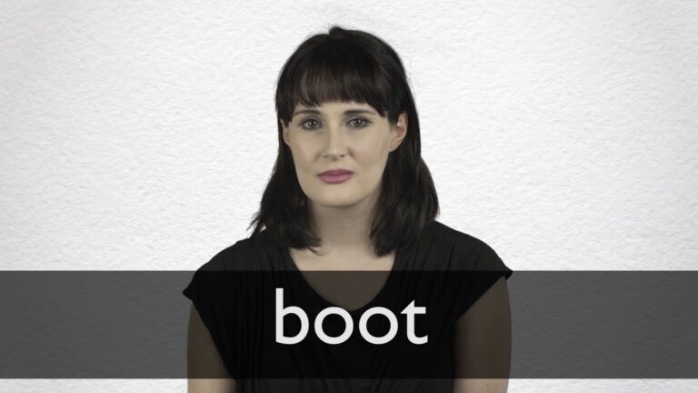 What does boots mean in slang?