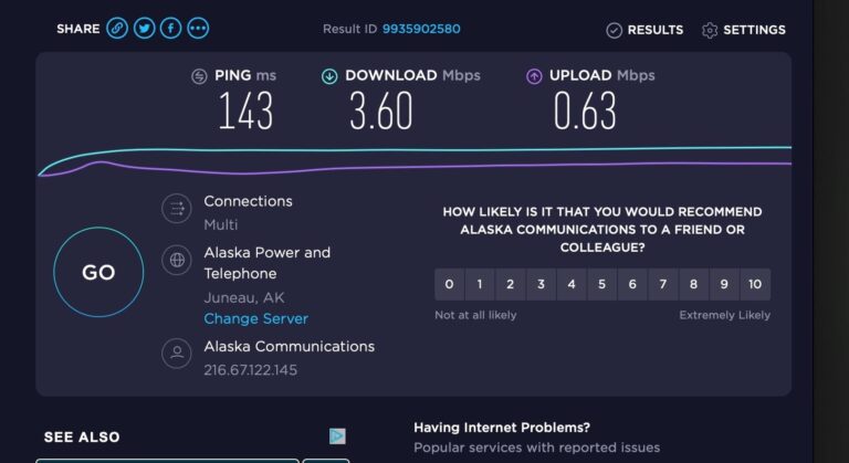 O que é uma velocidade de Internet ruim?