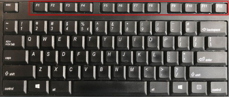 What is F11 key used for?