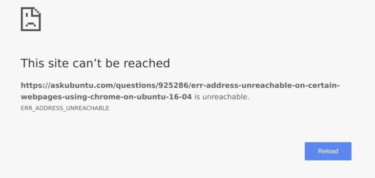 Why are all websites unreachable?