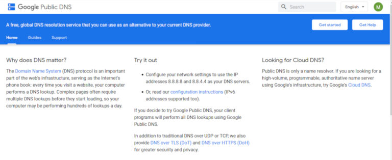 Why is Google DNS good?