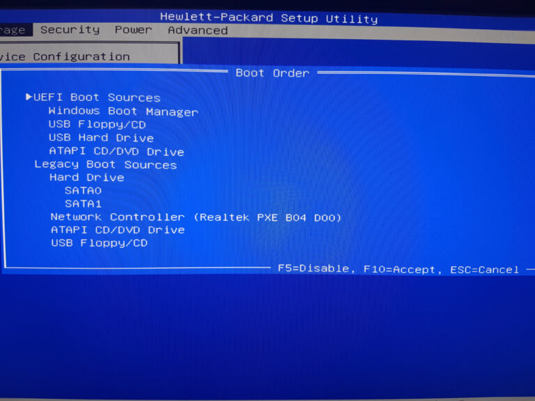 Por que o gerenciador de inicialização do Windows está na unidade errada?