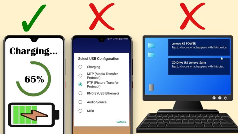 Why my Samsung phone is not connecting to PC via USB cable?