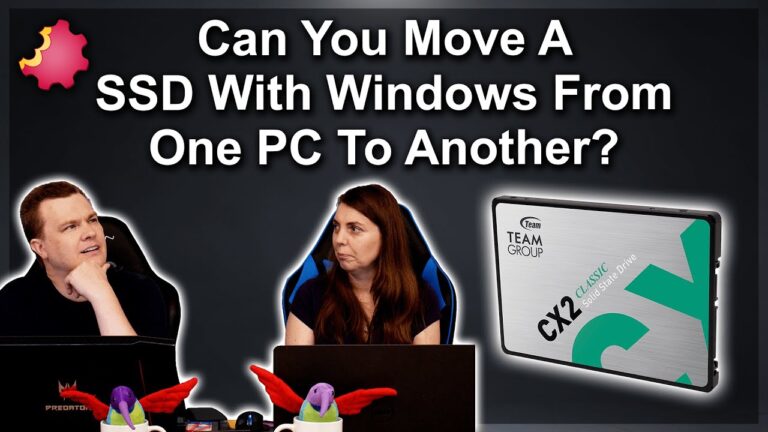 Can I just move my SSD to a new motherboard?