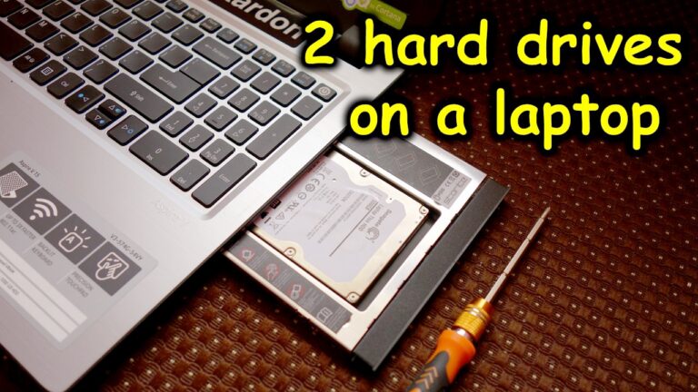 Can I take a hard drive from one laptop and put it in another?