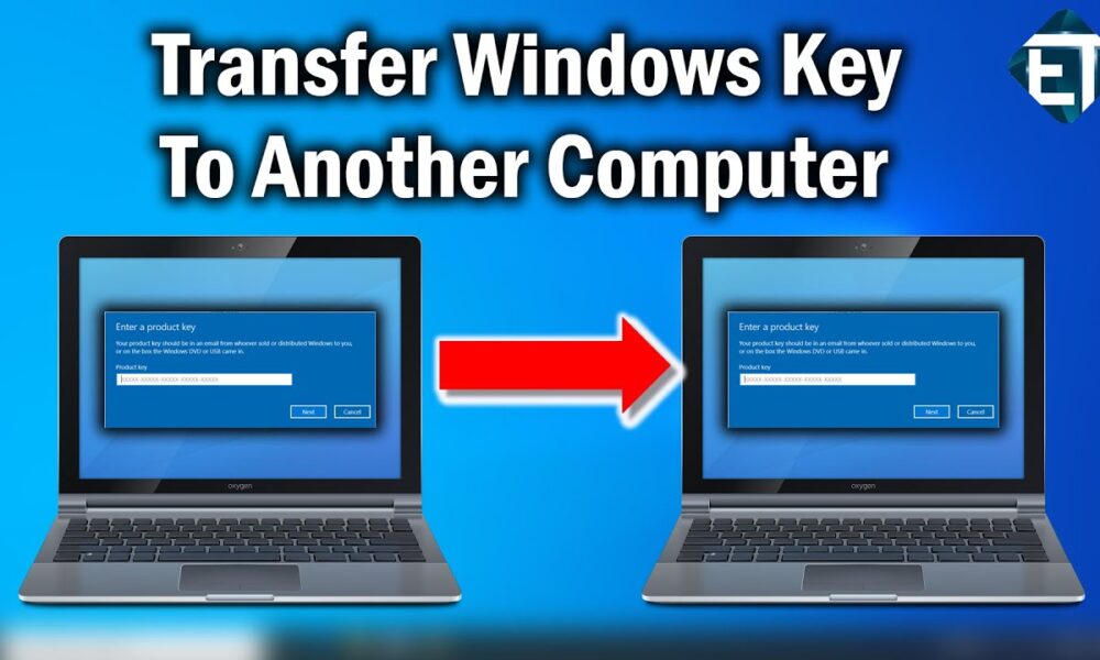 can i transfer windows 10 from one computer to another