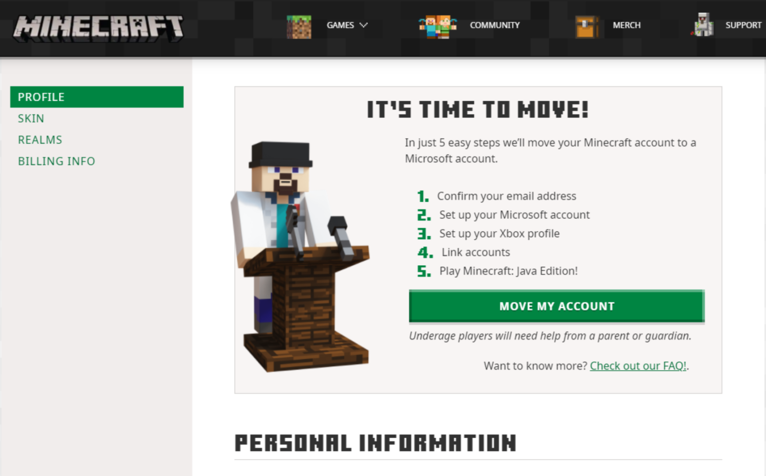 Minecraft Account Java Edition Box Kan mijn kind mijn Microsoft-account gebruiken voor Minecraft ...