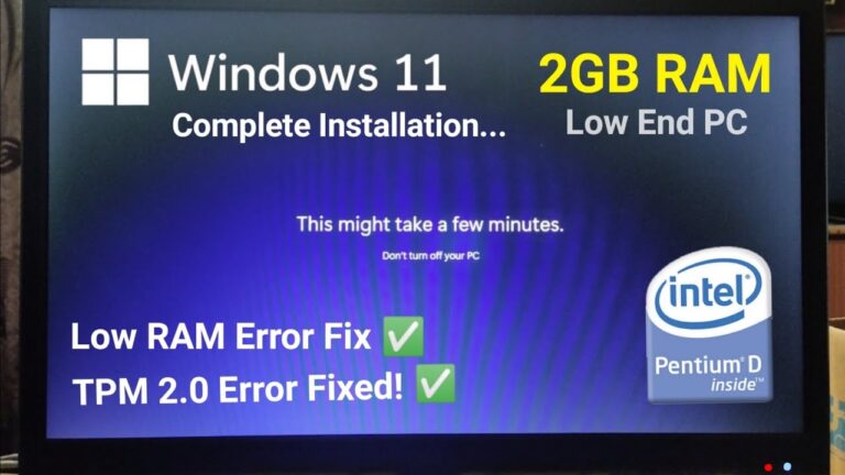 Can Windows 11 run on 2 GB of RAM?