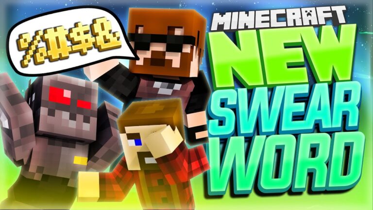 Pouvez-vous jurer dans Minecraft?