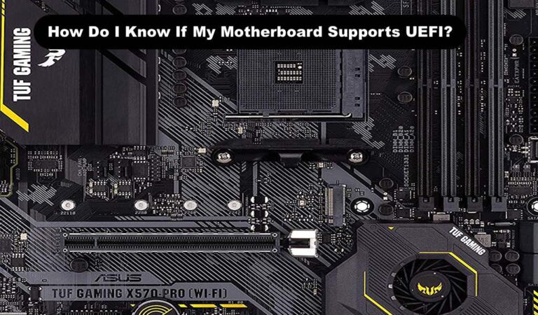 Do all motherboards have UEFI?