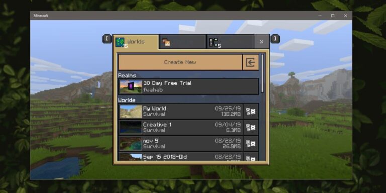 Does my Microsoft account save my Minecraft worlds?