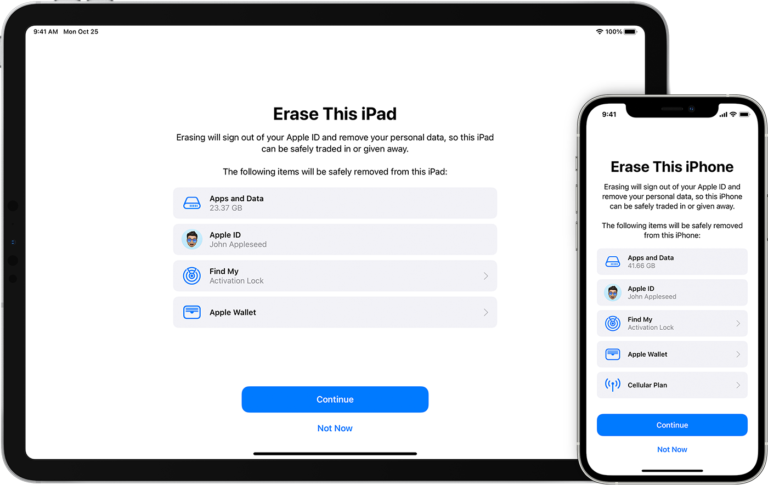 Does resetting an iPhone delete iCloud?